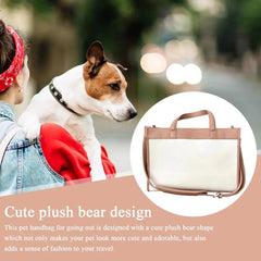 Pet Carriers For Dogs Large Capacity Dog Carrier Multifunctional Outdoor Cat Bags Puppy Breathable Carrying Pouch For Bunny