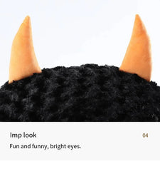 Pet House Halloween Imp Cat Litter Big Space Fall and Winter Warmth Teddy Fadou Puppy Kennel Cat House Christmas Gift