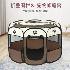 Pet Four Seasons Universal Cat and Dog House Summer Outdoor Breathable Foldable Pet House