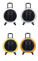 Portable Cat Carrying Bags Large Capacity Pet Carriers Backpack Travel Cats Carry Handbag with Wheel Pets Carriers Trolley Case