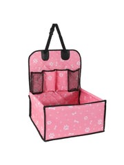 Pet car bag, portable pet pad for cats and dogs to store when going out, foldable, large-capacity cat and dog car carrying pad