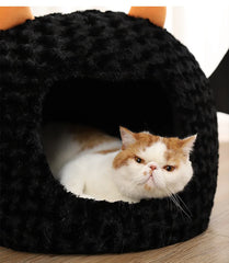 Pet House Halloween Imp Cat Litter Big Space Fall and Winter Warmth Teddy Fadou Puppy Kennel Cat House Christmas Gift