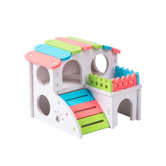 Small Pets House Safe Small Animal Hideout House Creative Hamster Toy Hamster House