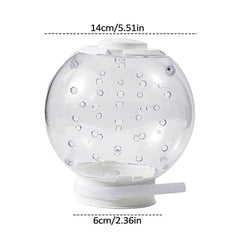 Cat Muzzle Cat Grooming Masque Clear Cat Adjustable Hood Pet Grooming Cover Accessory Prevent from Cats Biting Chewing