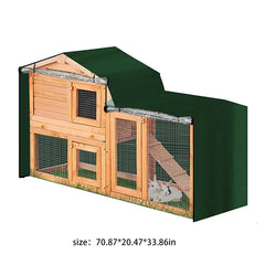 Chicken Coop Cover For Winter Outdoor Waterproof Dustproof Pet Cages To Protect Small Animals Reliable Triangle Cat Accessories
