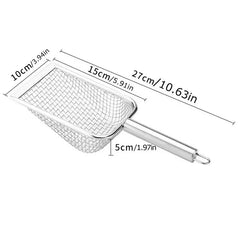 Cat Litter Scoop Cat Stainless Steel Poop Scoop Shovel Portable Cat Pooper Lifter For Frogs Lizards Dogs Cats Snakes Turtles