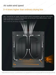 Detached pet drying box Multifunctional cat hair dryer Household water blower for small dogs Large capacity pet drying box