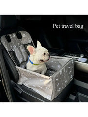 Pet car bag, portable pet pad for cats and dogs to store when going out, foldable, large-capacity cat and dog car carrying pad