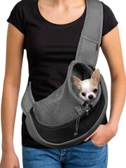 Pet Dog Carrying Bag Sling Carrier Bag Portable Comfortable Breathable Hand Free Shoulder Crossbody Bag for Dogs Accessories