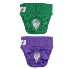 Pet Soft Diapers Puppy & Doggy Diapers Washable Reusable Highly Absorbent Dog Heat Panties With Strong & Flexible Closure For