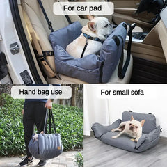 Car Portable Pet Bed Four Seasons Universal Travel Outdoor Large Dirt Resistant and Waterproof Pet Car Mat Car Accessories