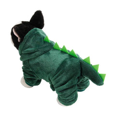 Dog Dinosaur Design Costume Cat Dog Dinosaur Hoodies Soft And Warm Pet Clothes Funny Costume For Dog Cat