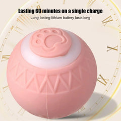 Rolling Smart Ball Cat Toy Electric Dog Toys Interactive Ball Rechargeable Automatic Sensing Rolling Ball Toys For Puppy Toy