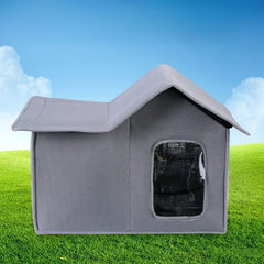 Outdoor Cat House Removable and Washable Design Pet Bed Waterproof Cat Dog Universal Convenient Storage and Washable Dog House