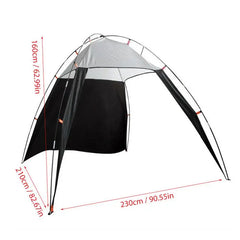 Portable Lightweight Outdoors Canopy Beach Shelter Sun Shade Tent Waterproof Tent Garden Sun Awning For Fishing Camping Travel