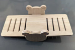 Pet Hamsters House DIY Wooden Gerbil Hideout Bridge Swing and Chinchilla Seesaw Pet Sport Exercise Toys Set  Cage Accessories