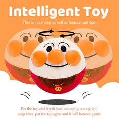 Pet Smart Cat Toy Electric Automatic Plush Bouncing Toys Interactive Toys Self-moving Kitten Toys for Indoor Playing