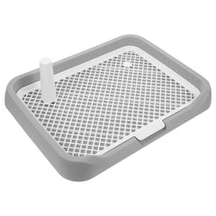 Litter Box For Small Large Dogs Pet Toilet Indoor Training Puppy Pee Pad Holder Clean Balcony Dog Potty Tray With Grid