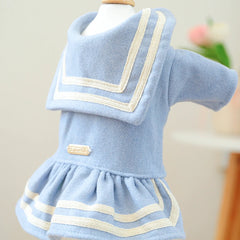 Pet Dress, Dog Cat Fur Coat, Autumn and Winter Warm Princess Dress Cute Thick Dress Dog Dresses for Small Dogs Puppy