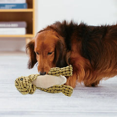 Pet Toys  Animals Shape Bite Resistant Squeaky Toys Teeth Grinding Plush Dog Toy for Small Large Puppy Pets Training Accessories