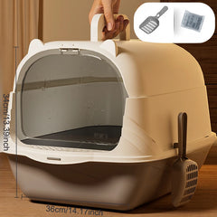 Cat Litter Box Wholesale Full Enclosure Anti-Splash Extra Large Cat Toilet Pet Supplies