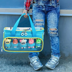 Carrying Bag For Toniebox Starter Portable Organizer Bag With Shoulder Strap And Handle Bar Collectibles Bags