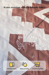 Outdoor picnic mat is a hand-held luggage protection and moisture-proof camping blanket, suitable for travel, beach and trips.