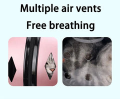 Portable Cat Carrying Bags Large Capacity Pet Carriers Backpack Travel Cats Carry Handbag with Wheel Pets Carriers Trolley Case