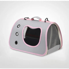 Portable Pet Cat Bag Carrier Foldable Cat Bag Breathable Shoulder Bag For Small Dogs Cats Pet Cat Dog Outing Bag Carrying Bag
