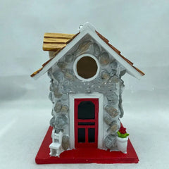 Pet Supplies Resin Bird House Durable Exquisite Bird Feeder Hanging Garden Bird Villas Wild Pigeons