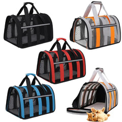 Pet Travel Bag, Airline Approved Luggage Bag, Pet Travel Carry Bag Suitable For Dogs, Cats And Puppies, Size S M L