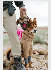 Pet Outdoor Shoe Cover Portable Anti-dirt and Non-slip Dog Shoes Foot Cover Velvet Wear-resistant Pet Products Supplies