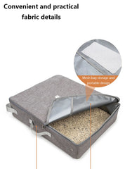 1PC Pet Litter Box, Extra Large, Splash Proof, Waterproof, Portable, Foldable, And Mobile For Outdoor Use