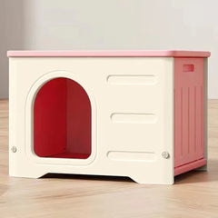 Four Seasons Waterproof Pet Shelter Outdoor Cats Dogs Shelter Windproof Rainproof Cozy House for Small Pets Outdoor Kitten Nest