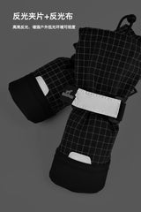 Pet Outdoor Shoe Cover Portable Anti-dirt and Non-slip Dog Shoes Foot Cover Velvet Wear-resistant Pet Products Supplies