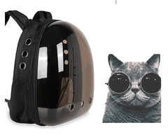Cat Carrying Bag Space Pet Backpack Breathable Portable Transparent Backpack Puppy Dog Transport Carrier Space Capsule Bag Pets