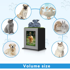 Hot Sale Pet Cremation Urns pet urns for Large Dogs Ashes Urn , Pet Ashes Photo Box, Wood Keepsake Memorial Urn