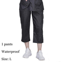 Pet Grooming Work Clothes Long Trousers Cropped Pants Waterproof Shorts Non Hair Stained Hair Salon Barber Shop Uniforms Y0517