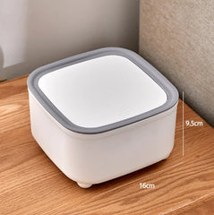 Cat Litter Box Bin Double Layer Cat Excrement Trash Can Fully Enclosed Large Capacity Cat Toilet Bedpan Pet Products Supplies