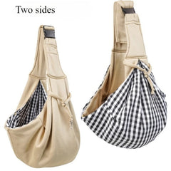 Pet Cat Dog Carrier Backpack Travel Tote Shoulder Bags Fashion Sling Carry Pack Pet Carrying Supplies Crossbody Shoulder Bag