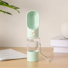 Dog outing water bottle Water bottle Portable pet outdoor accompanying water bottle Walking dog water supply pet supplies