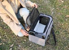 Cat Bag Carriers Outdoor Bag Transporter Portable Handbags Small Foldable Dog Cat Accessories Travel Car Carrying Pet Moving Bag