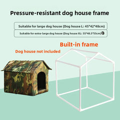 Pet Love Outdoor Dog House Frame Accories Stable Support Structure Anti-Sink for Stray Dogs Pet Supplies /Dog Home