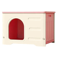 Four Seasons Waterproof Pet Shelter Outdoor Cats Dogs Shelter Windproof Rainproof Cozy House for Small Pets Outdoor Kitten Nest