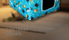 Water-resistant Foldable and Detachable Pet House Ideal for Cats Dogs in Outdoor Environments Cat House Cats Home Pet Supplies