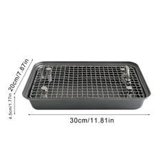 Bunny Litter Box Removable Litter Box Reusable Training Pan Cage Stainless Steel Potty Trainer for Small and Medium Animals