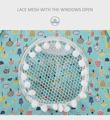 Pet Dog Tent House Floral Print Enclosed Cat Tent Bed Indoor Folding Portable Comfortable Kitten Bed Kennel For Small Pets