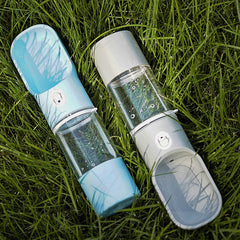 Dog outing water bottle Water bottle Portable pet outdoor accompanying water bottle Walking dog water supply pet supplies
