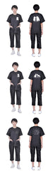 Pet Grooming Work Clothes Long Trousers Cropped Pants Waterproof Shorts Non Hair Stained Hair Salon Barber Shop Uniforms Y0517