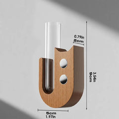 Cat Whisker Collector Pet Dogs Hair Preservation Glass Vase Pet Hair Beard Collector Fridge Magnets Pets Souvenir Gift